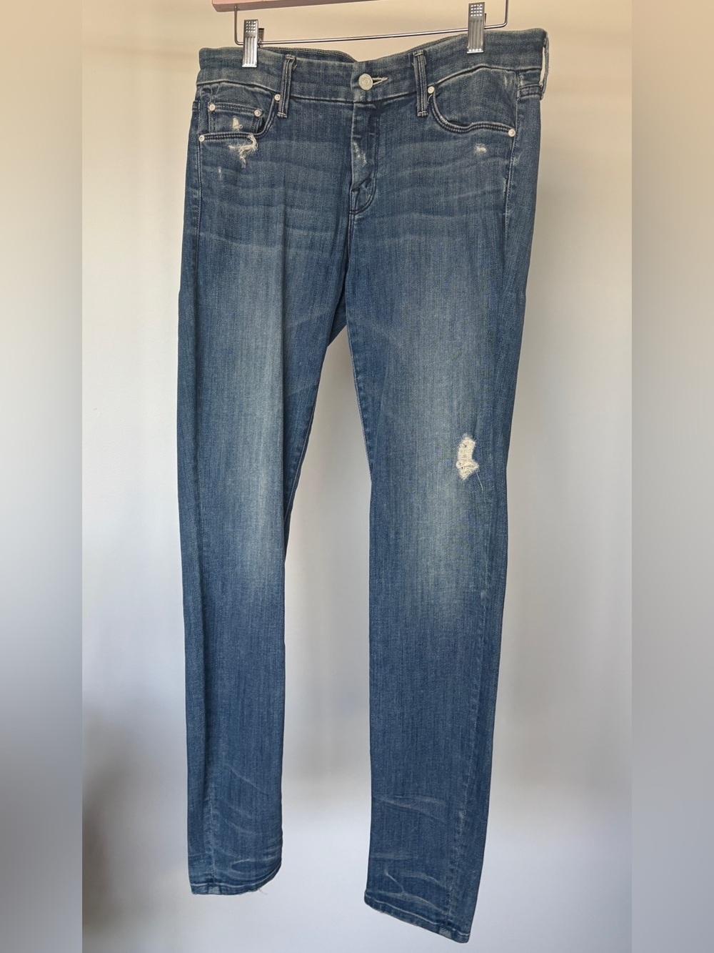 Mother Denim The Looker Graffiti Girl Stretch Denim 29 - Picture 12 of 13